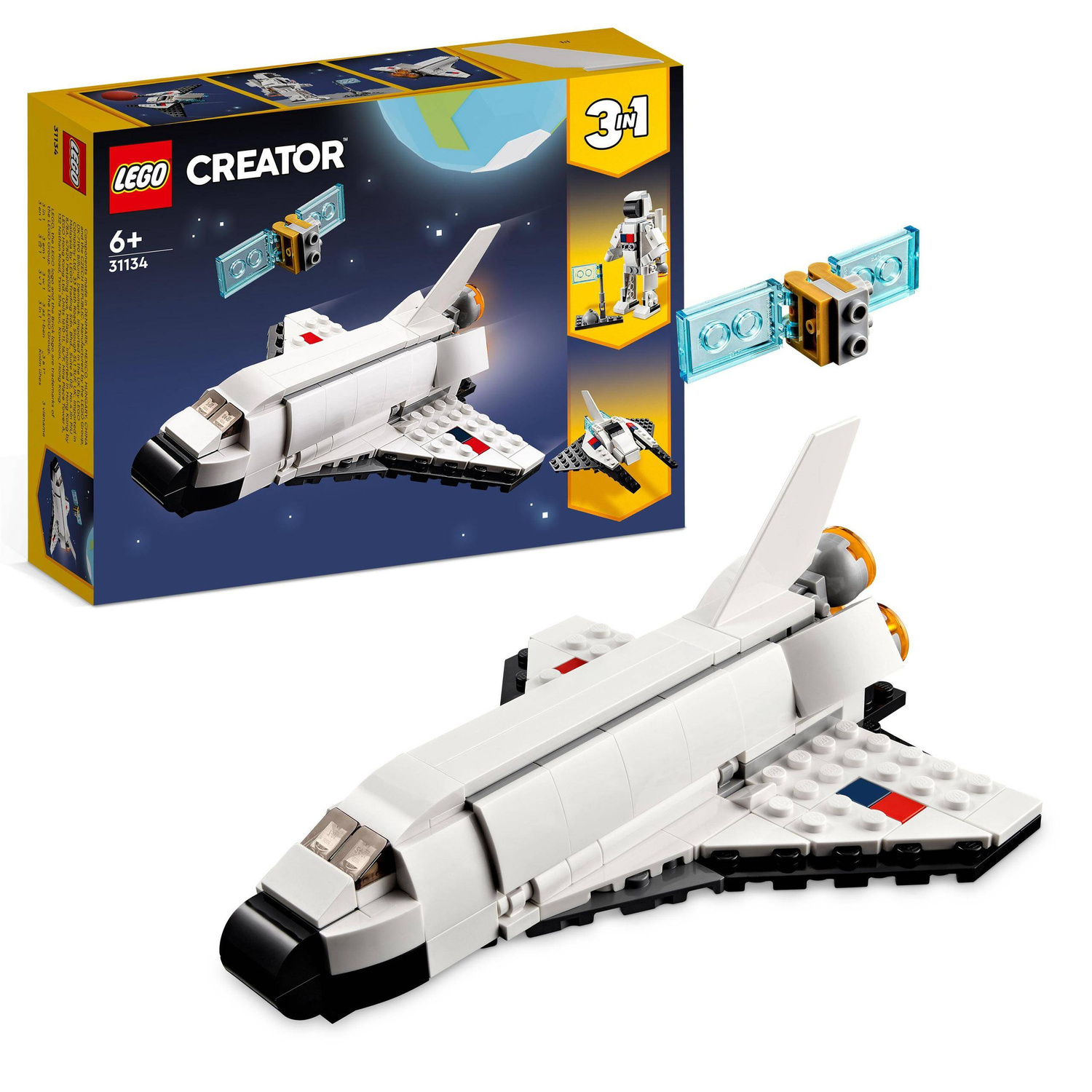 LEGO Creator 3w1 Prom Kosmiczny 144el. 6+ 31134_1