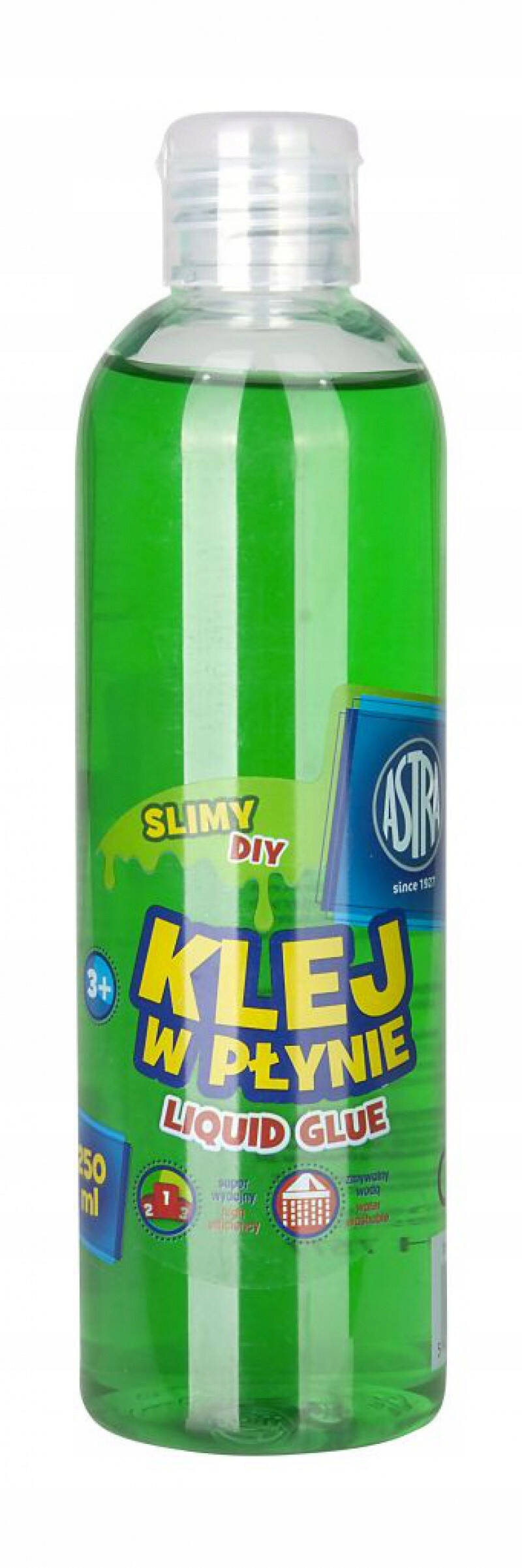 Klej W Płynie Uniwersalny Do SLIME ZIELONY 250ml Astra_1