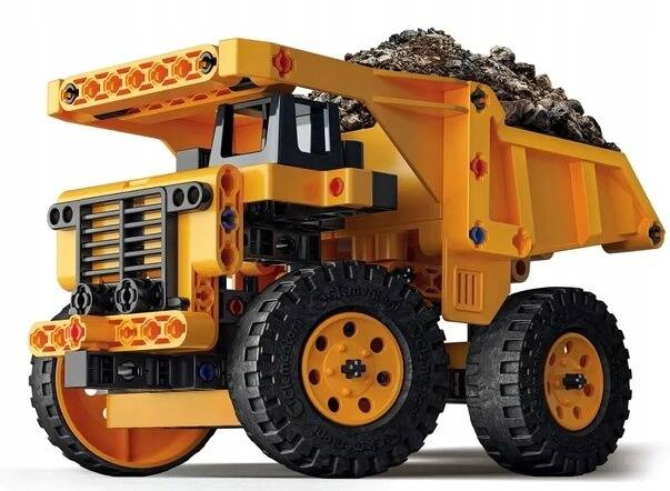 Pojazdy Górnicze Klocki Konstrukcyjne Laboratorium Mechaniki 8+ Clementoni_2