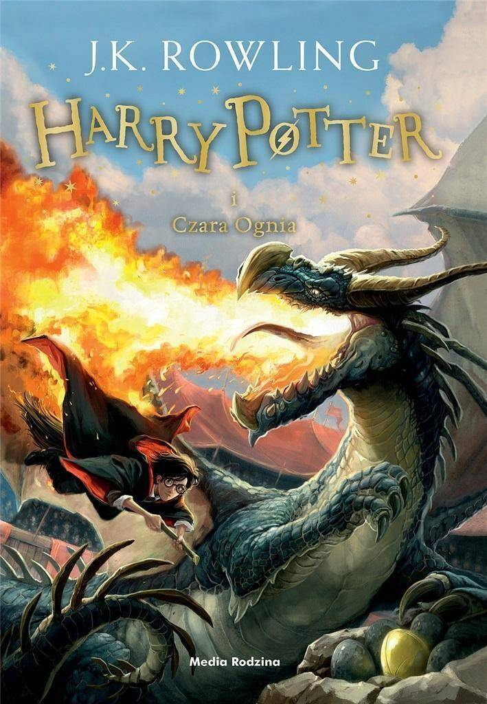 Harry Potter i Czara Ognia Tom 4 J.K. Rowling 10+ Media Rodzina (BR)_1