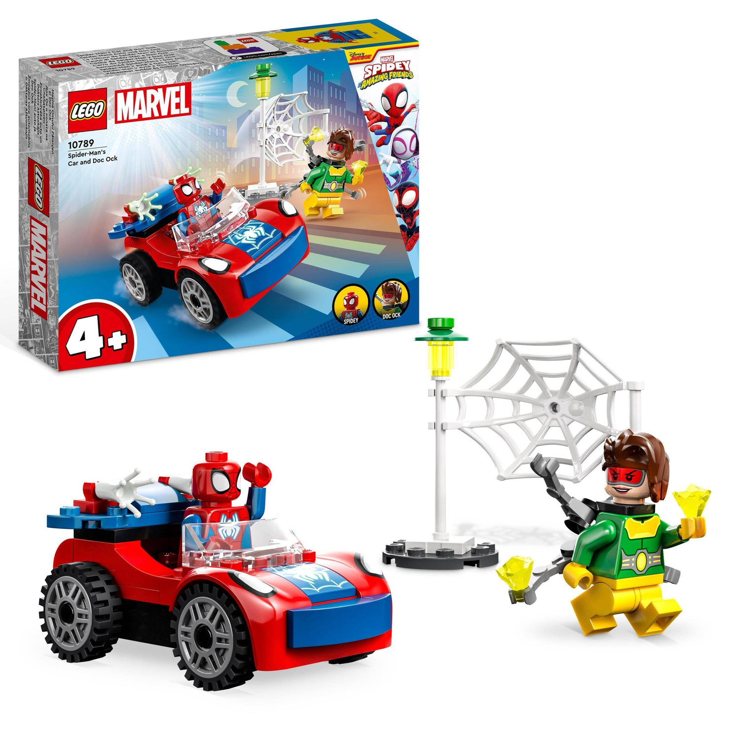 LEGO Marvel SPIDERMAN Samochód Spider-Mana i Doc Ock 48el. 4+ 10789_2