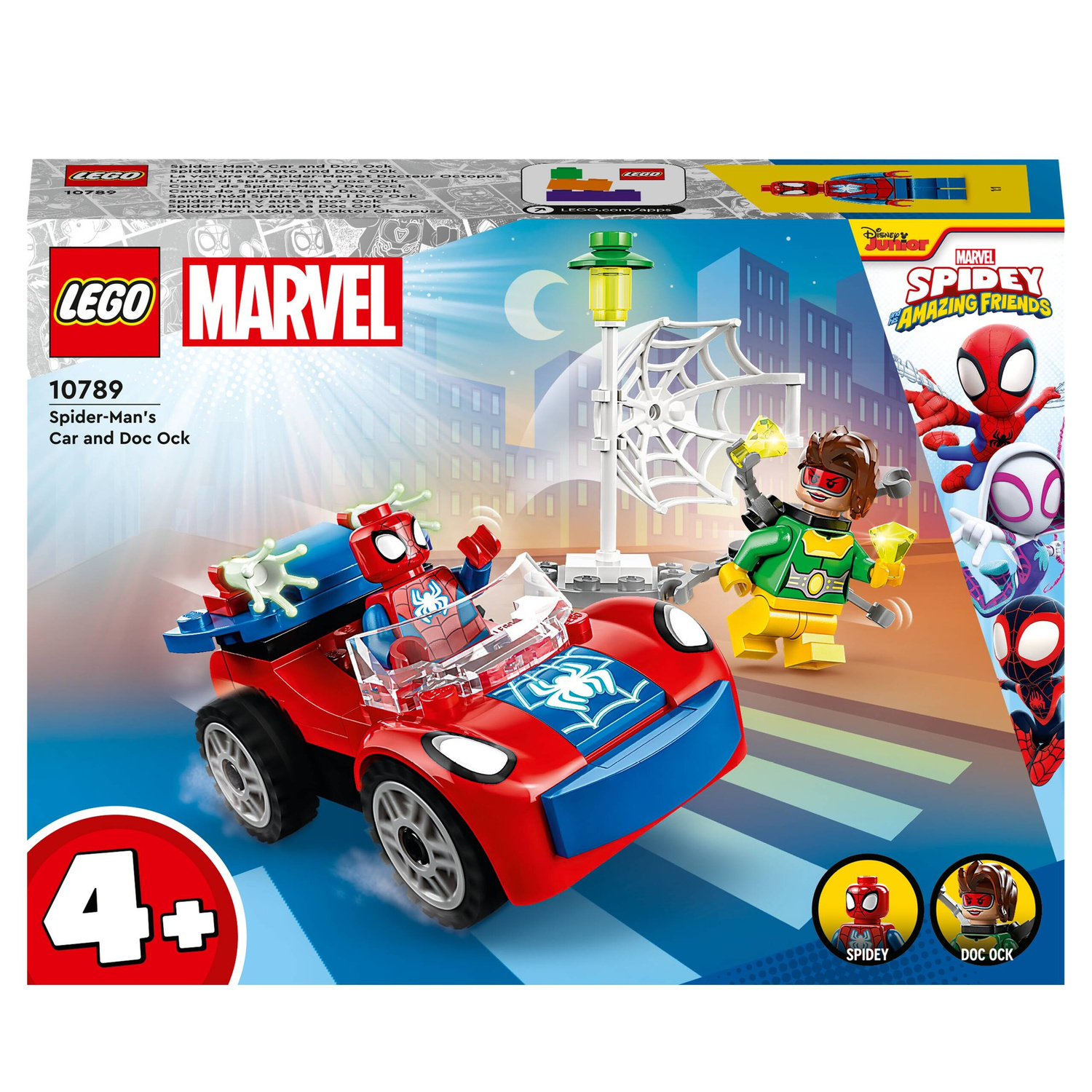 LEGO Marvel SPIDERMAN Samochód Spider-Mana i Doc Ock 48el. 4+ 10789_6