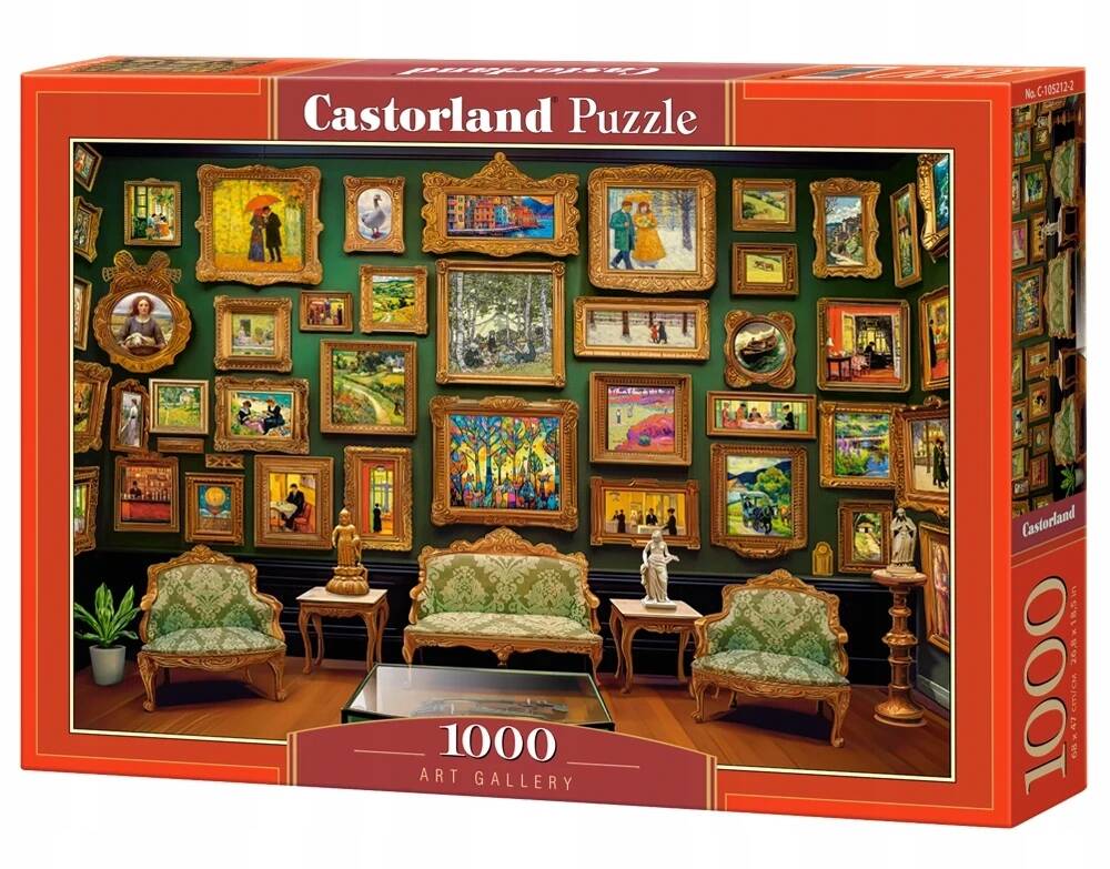 Puzzle 1000 Układanka SZTUKA Galeria Sztuki Obrazy Obraz 9+ Castorland_2