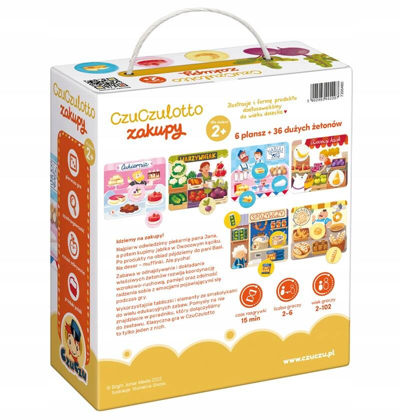 CzuCzulotto Zakupy Gra Edukacyjna 2+ CzuCzu_5