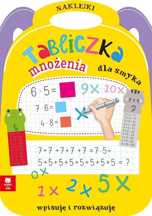 Tabliczka Mnożenia Dla Smyka Książeczka Edukacyjna BooksAndFun BF0542_1