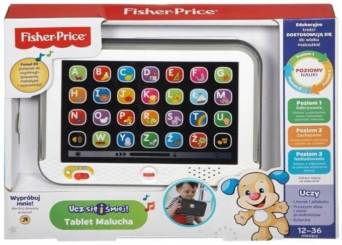FISHER PRICE EDUKACYJNY TABLET MALUCHA UCZY DHN29_2