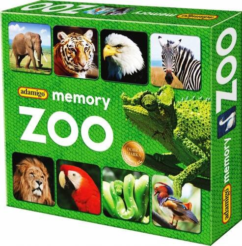 Gra Memory Zoo Pamięciowa Dla Dzieci Pamięć 5+ Adamigo_1