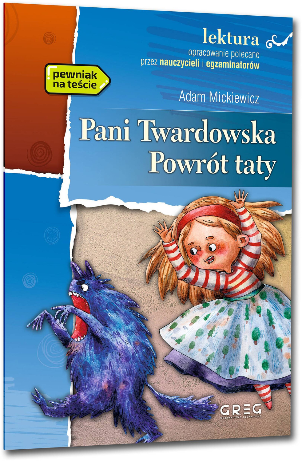 Pani Twardowska Powrót Taty Lektury Z Opracowaniem Adam Mickiewicz BR Greg_1