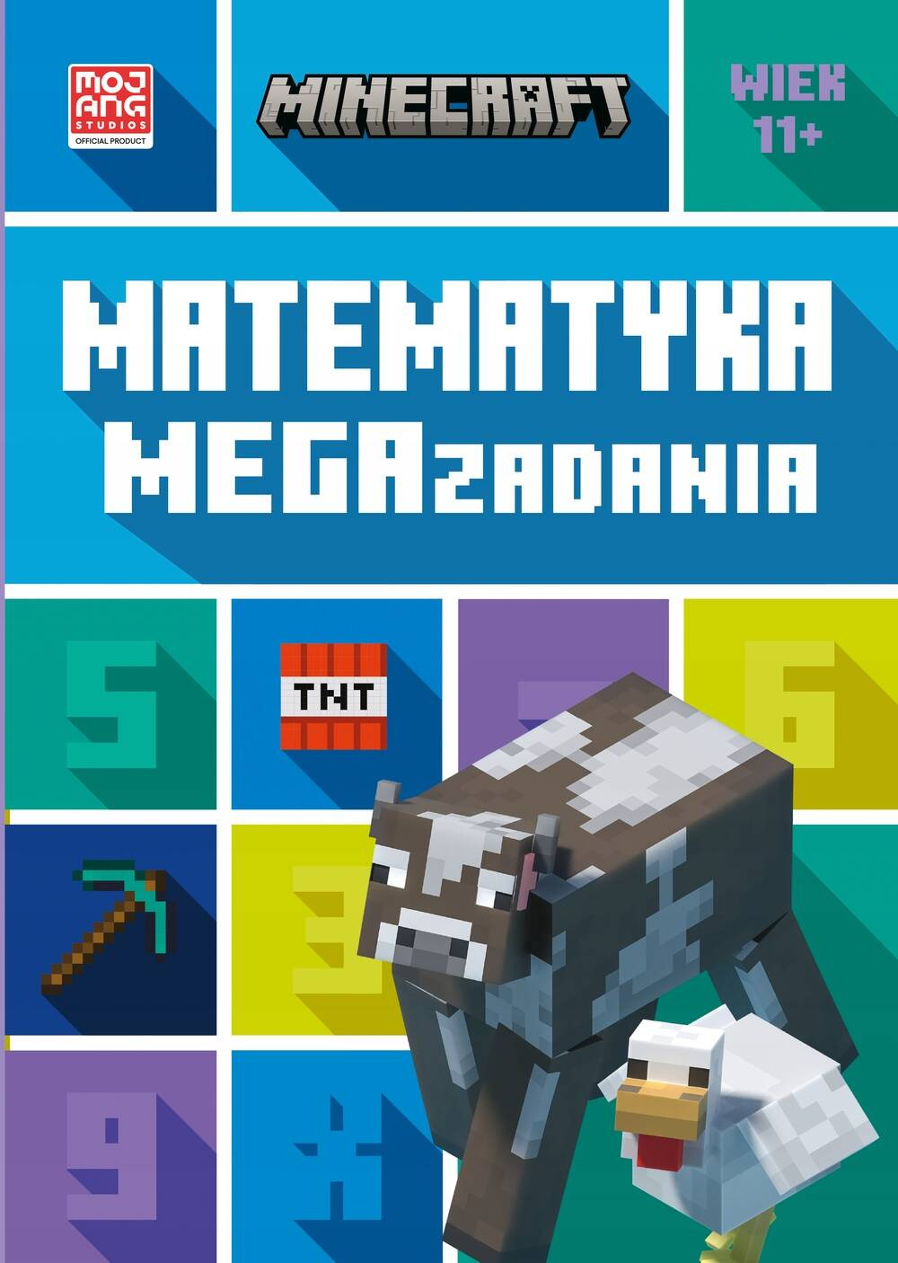 Minecraft Matematyka Megazadania D. Lipscombe K. Pate 11+ HarperKids_1