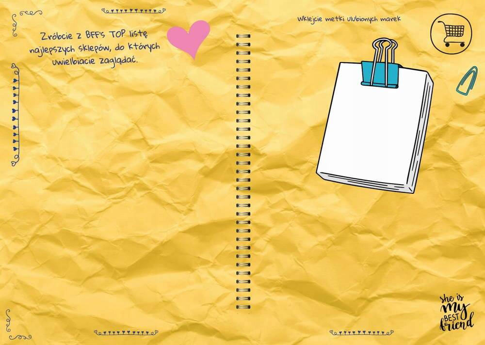 Kreatywny Pamiętnik BFF Best Friends Forever Prezent BooksAndFun_3