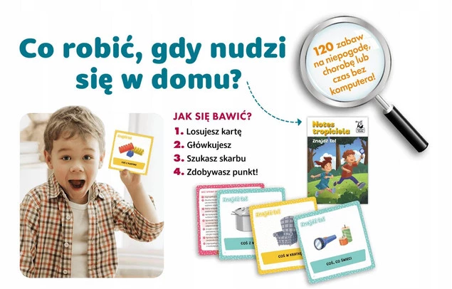 Znajdź To! W Domu 120 Zabaw Na Każdą Porę Roku 4+ Kapitan Nauka_4