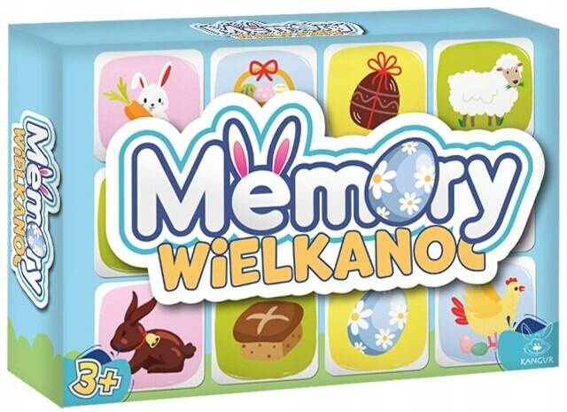 Memory Wielkanoc Gra Pamięciowa Dla Dzieci 3+ Kangur_1