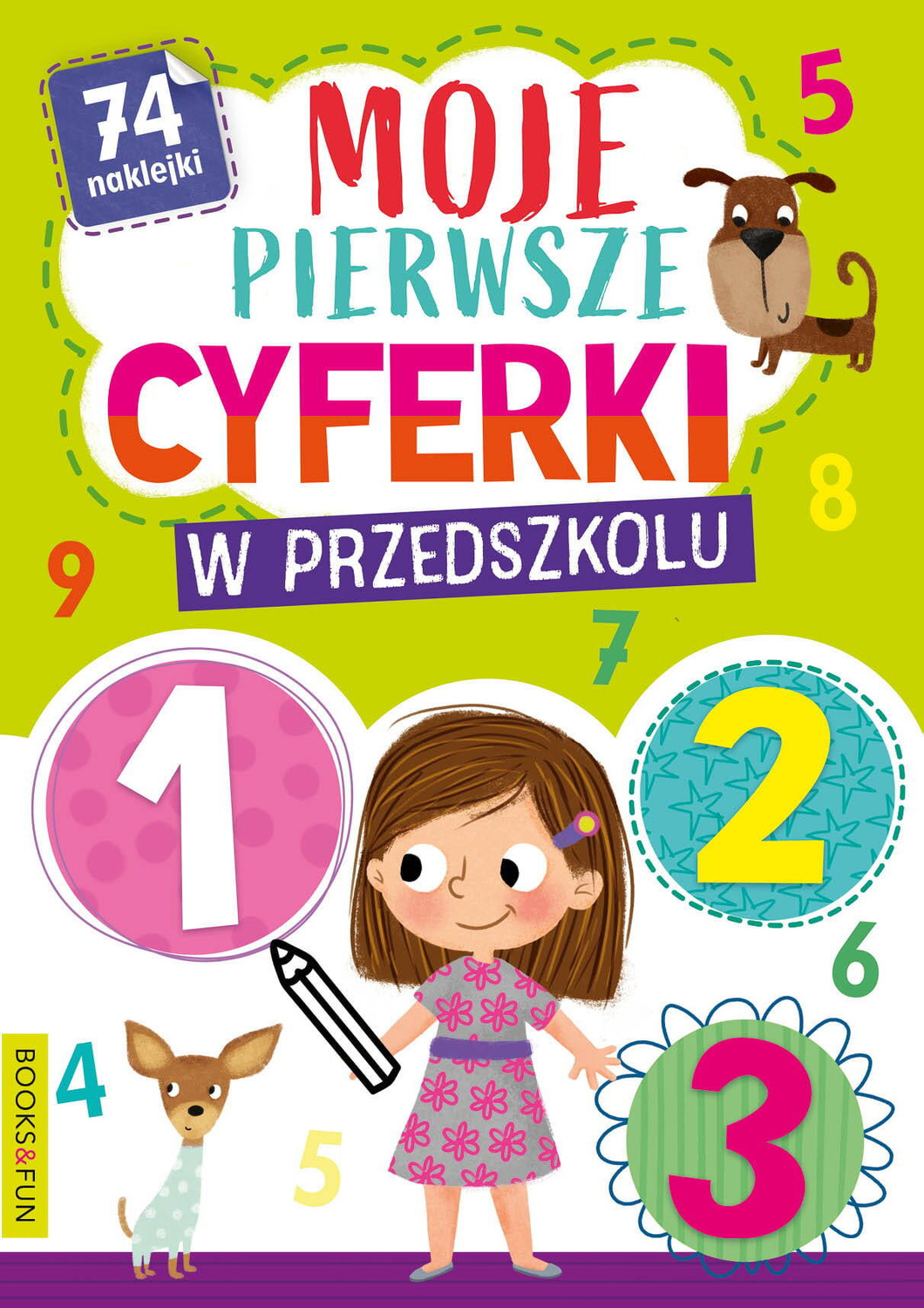 Moje Pierwsze Cyferki W Przedszkolu + Naklejki BooksAndFun_1