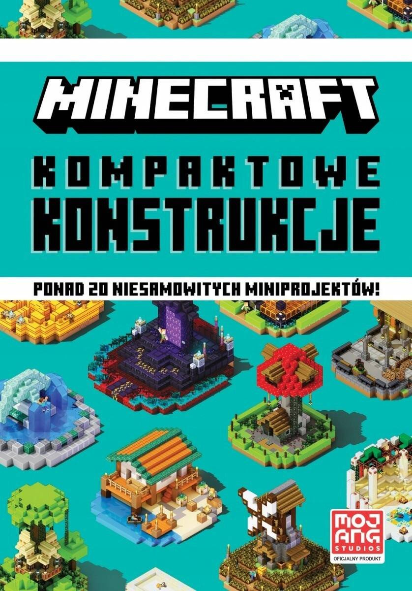 Minecraft Kompaktowe Konstrukcje Thomas McBrien 8+ HarperKids_1