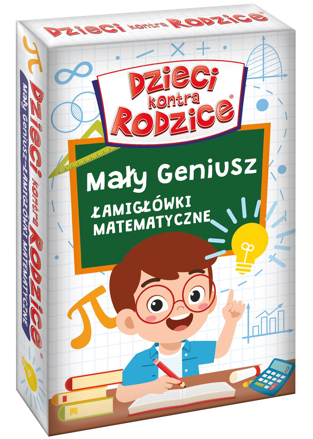 Dzieci Kontra Rodzice Mały Geniusz Łamigłówki Matematyczne 6+ Kangur_1