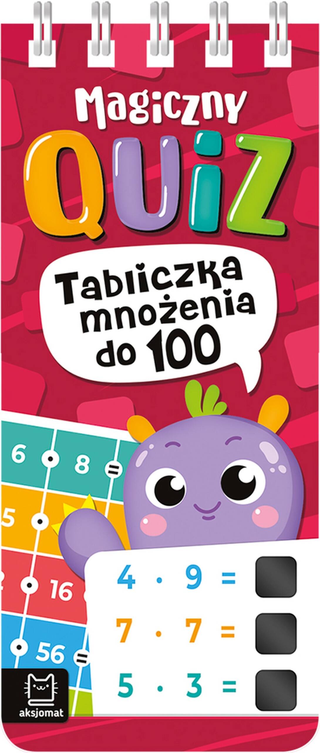 Magiczny Quiz TABLICZKA MNOŻENIA Do 100 Na Spirali 7+ Aksjomat 4293_4