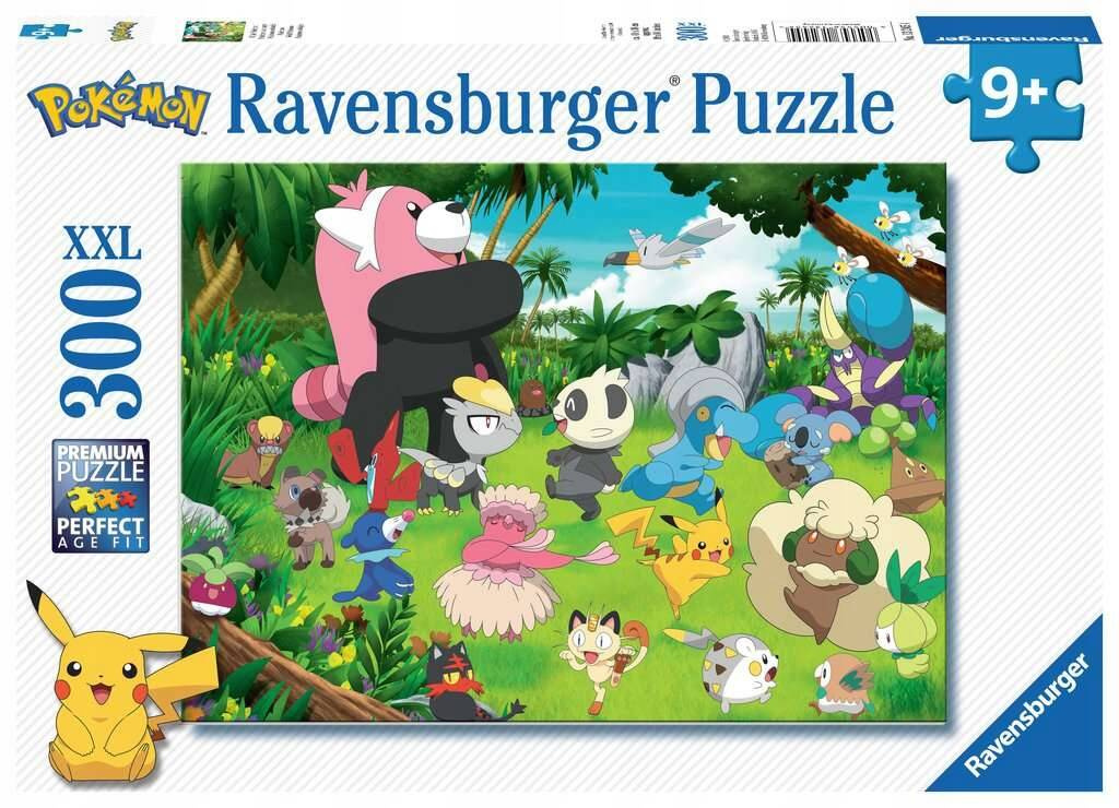 Puzzle 300 Układanka Dzikie POKEMONY Pokemon Pikachu Anime 9+ Ravensburger_2