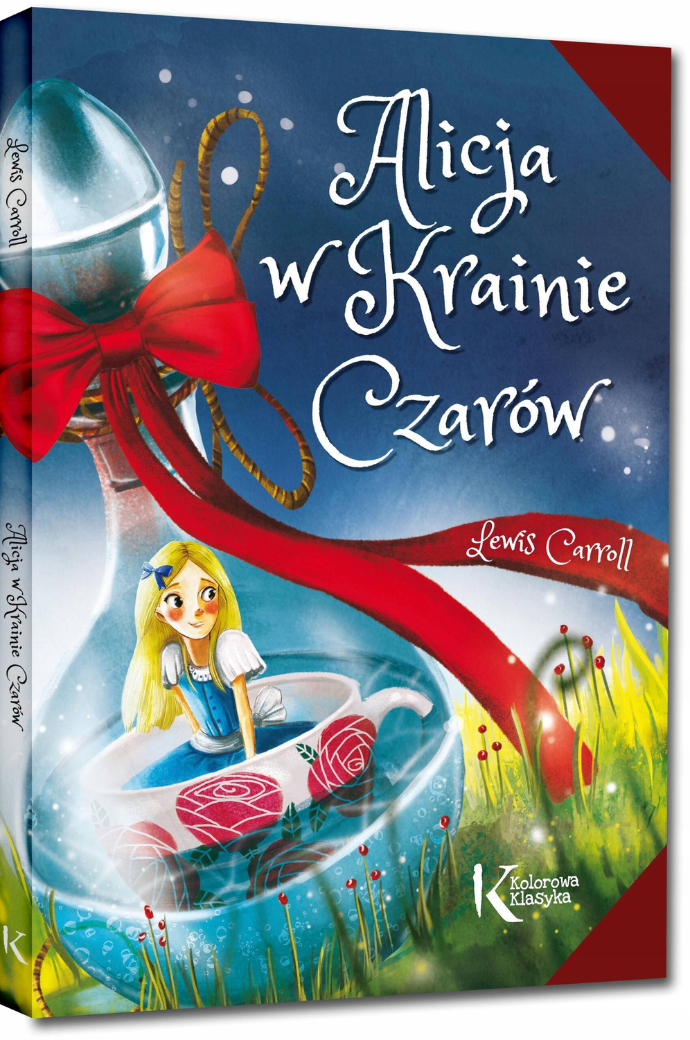 Alicja w Krainie Czarów Lewis Carroll KOLOROWA Klasyka TW Greg_1