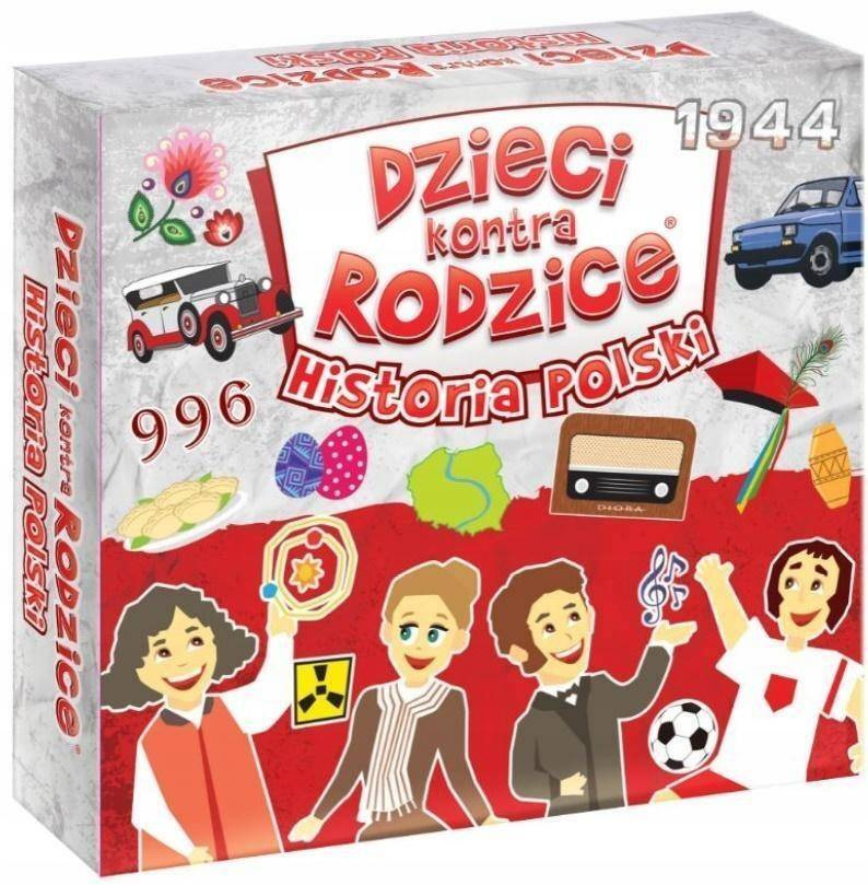 Dzieci Kontra Rodzice Historia Polski Rodzinna Gra W Pytania 5+ Kangur_1