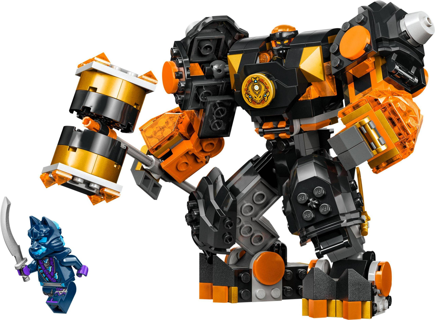 LEGO Ninjago Mech Żywiołu Ziemi Cole’a 235el. 7+ 71806_4