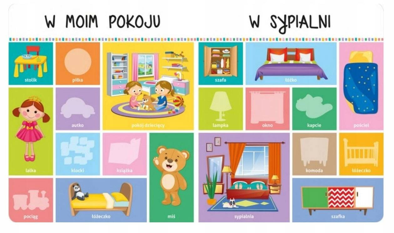 Moje Pierwsze 100 Słów Nauka i Zabawa + Naklejki W Moim Domu 3+ Aksjomat_2