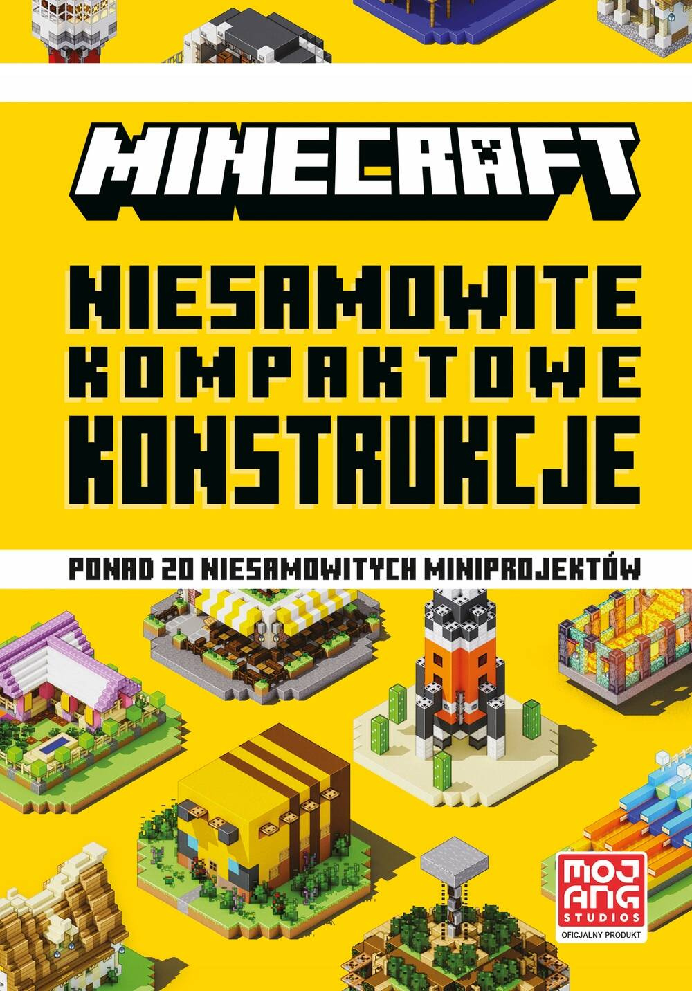 MINECRAFT Niesamowite Kompaktowe Konstrukcje Sherin Kwan 8+ HarperKids_1