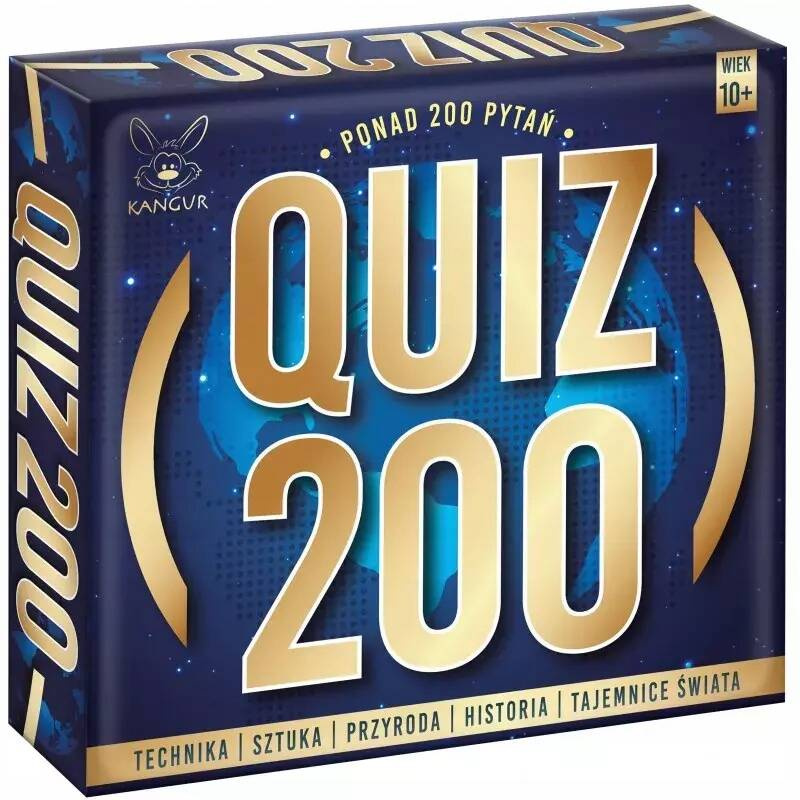 Quiz 200 Rodzinna Gra Quizowa W Pytania 10+ Kangur 7522_1