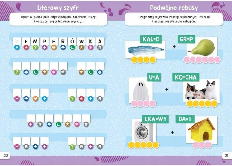 Baw Się Ortografią Krzyżówki 3-Klasisty Łamigłówki 7+ Aksjomat 3817_2