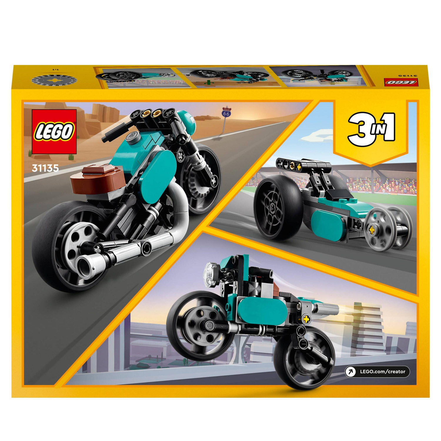 LEGO Creator 3 w 1 Motocykl vintage 31135_3
