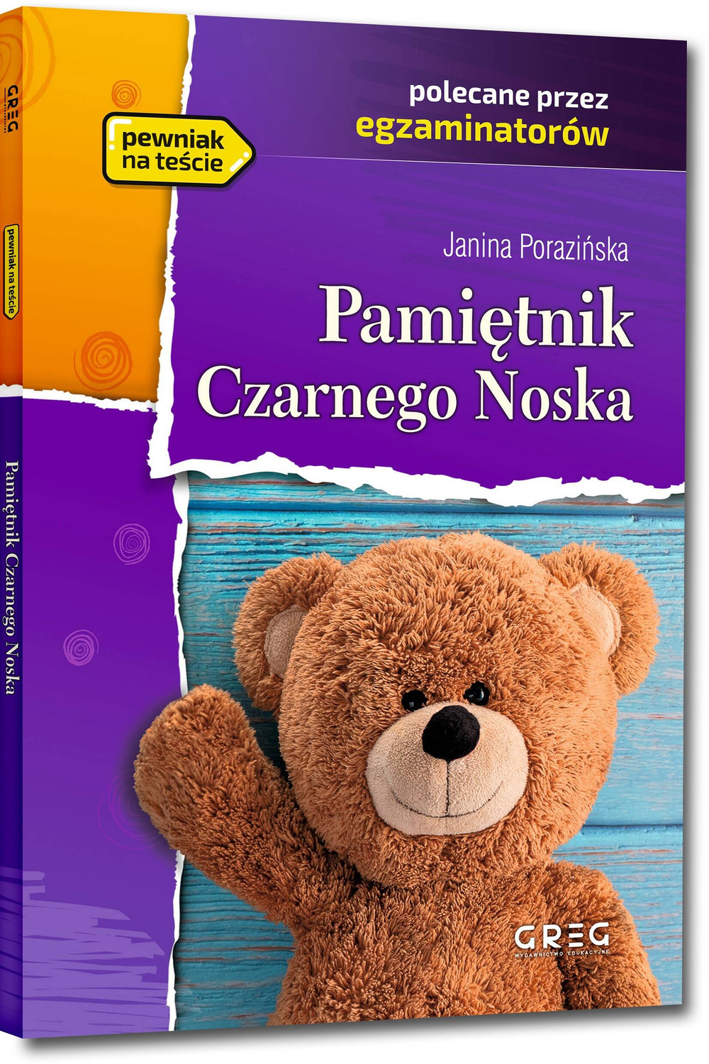 Lektura Pamiętnik Czarnego Noska Pewniak Na Teście J. Porazińska Greg (BR)_1