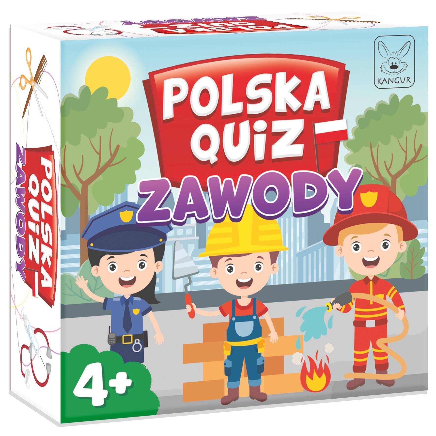 Polska Quiz Zawody Dla Dzieci Zagadki Rysunkowe 4+ Kangur_1