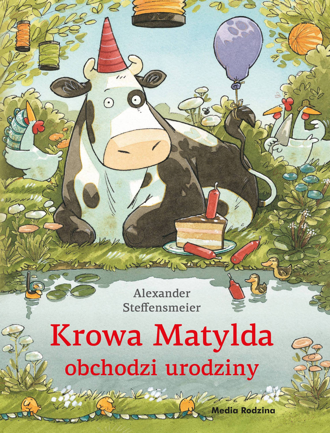 Krowa Matylda Obchodzi Urodziny Alexander Steffensmeier Media Rodzina (BR)_1