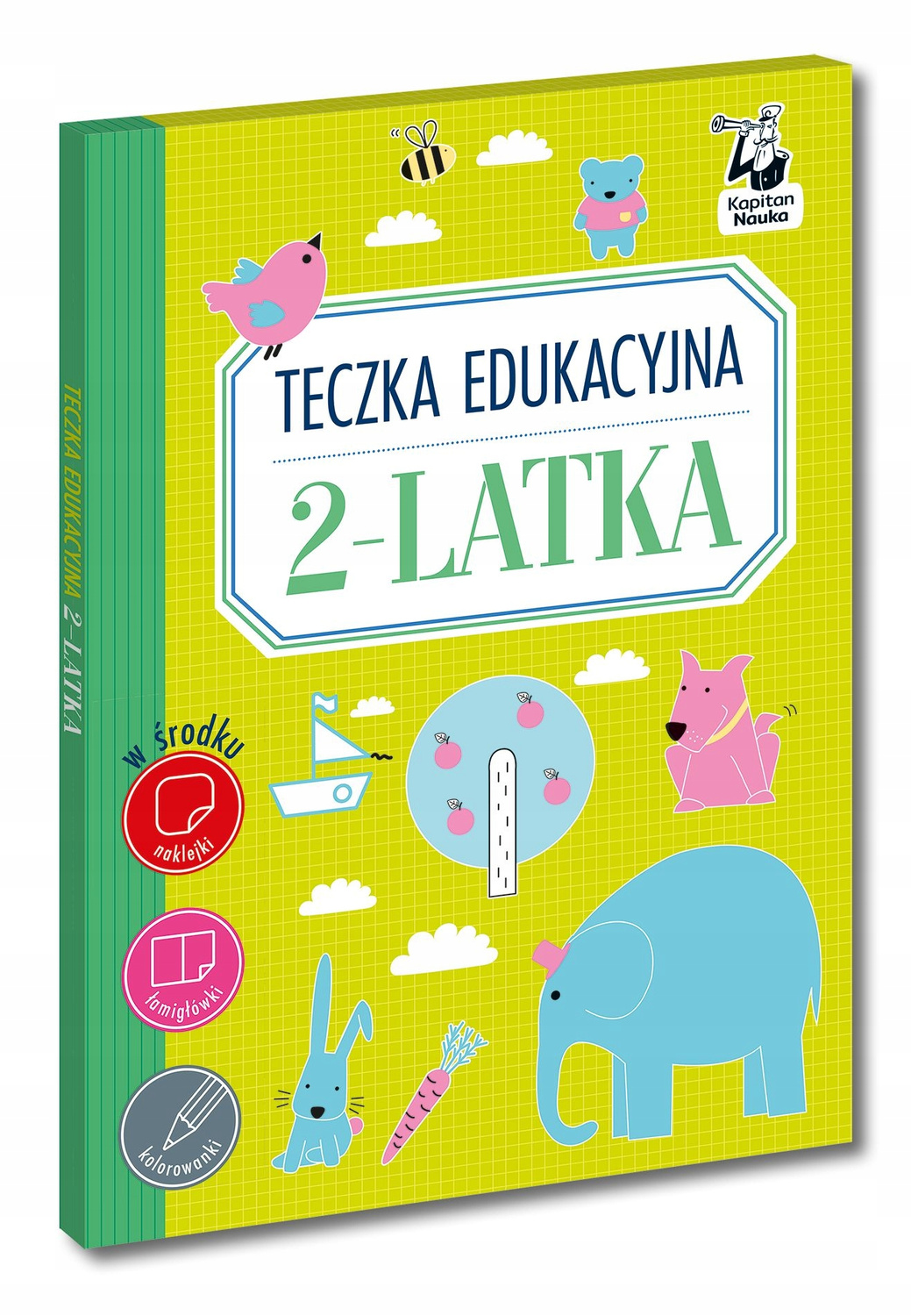 Teczka Edukacyjna 2-Latka 2+ Kapitan Nauka_1