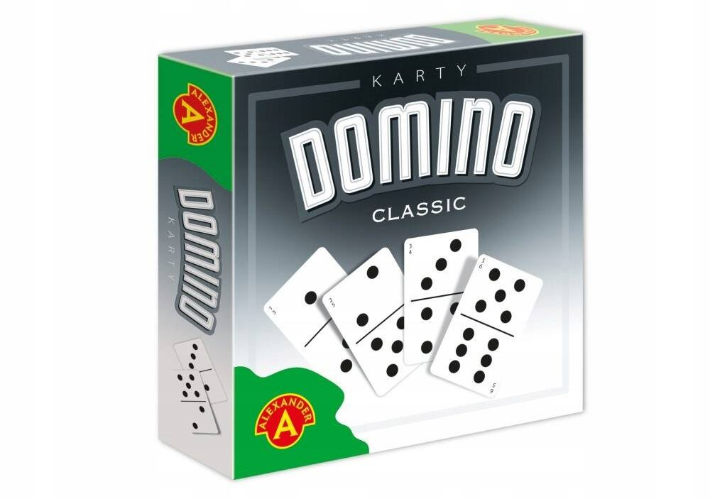 Domino Gra Kieszonkowa Klasyczne i Węgierskie 5+ Alexander 2353_1