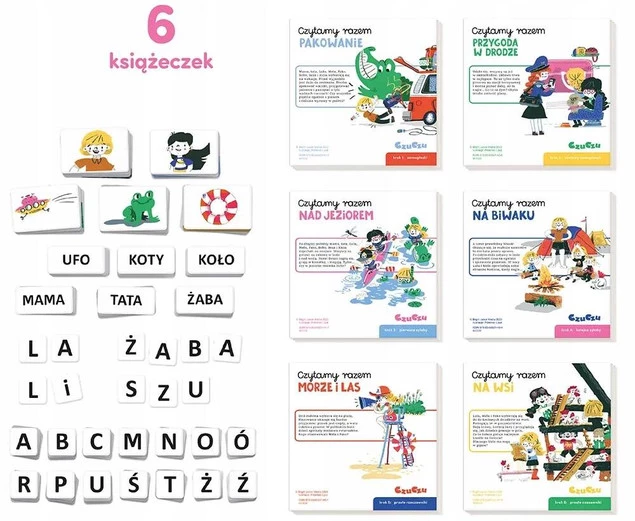 Czytamy Razem Książeczki Do Nauki Czytania 2-5+ CzuCzu_3