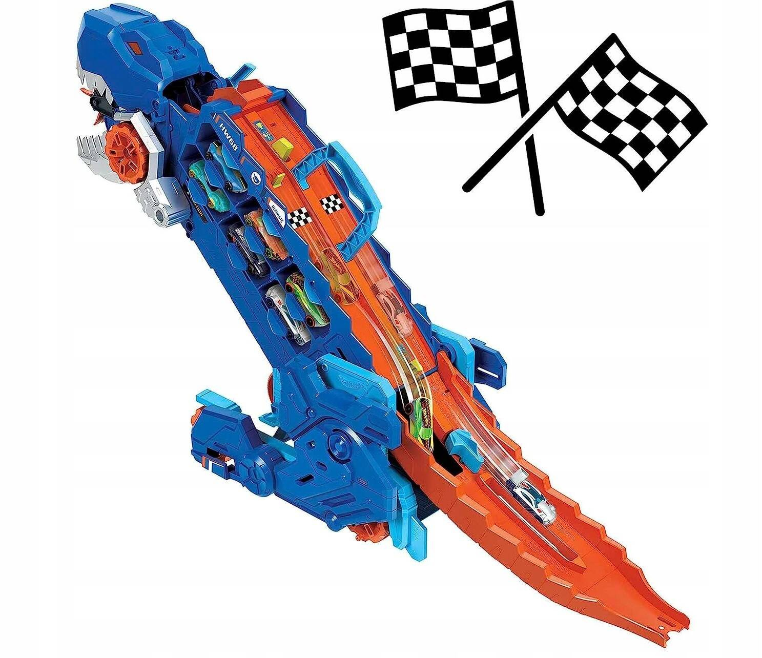 Hot Wheels City T-Rex Mega Transporter HNG50 prod. Mattel_8