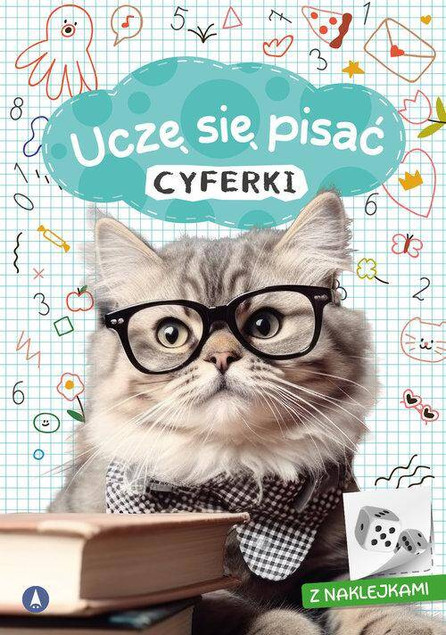 Uczę Się Pisać Cyferki + NAKLEJKI Skrzat_1