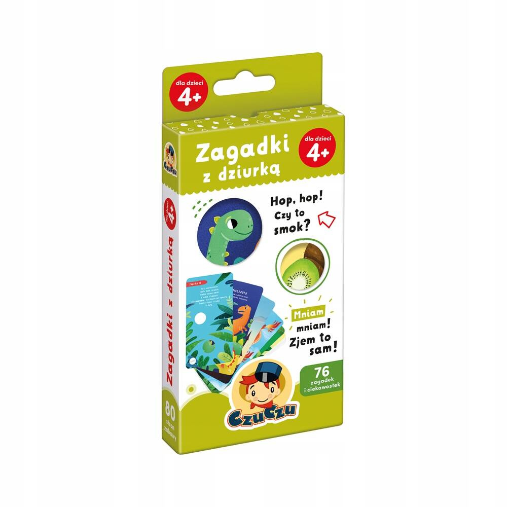 Zagadki Z Dziurką Dla Dzieci Obrazkowa Książeczka 4+ CzuCzu_7