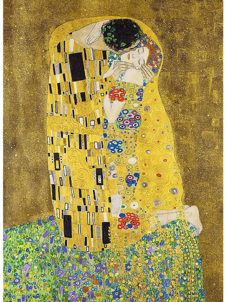 Puzzle 200 Drewniane Sztuka POCAŁUNEK Gustav Klimt Obraz 9+ Trefl 20247_1