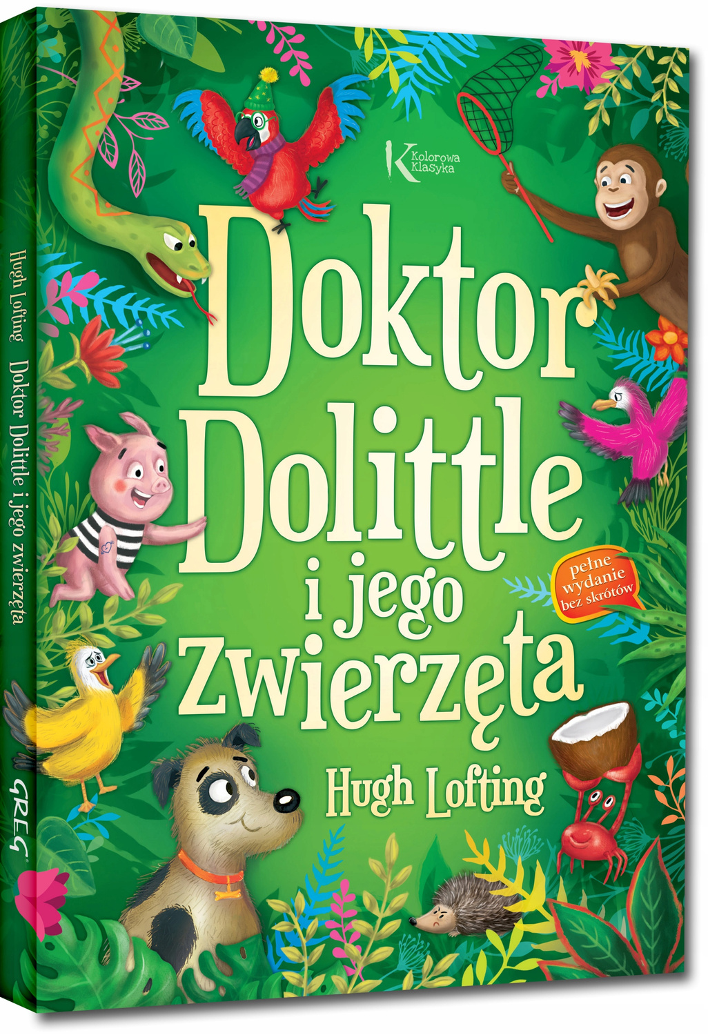 Doktor Dolittle I Jego Zwierzęta Kolorowa Klasyka Hugh Lofting Greg (TW)_1