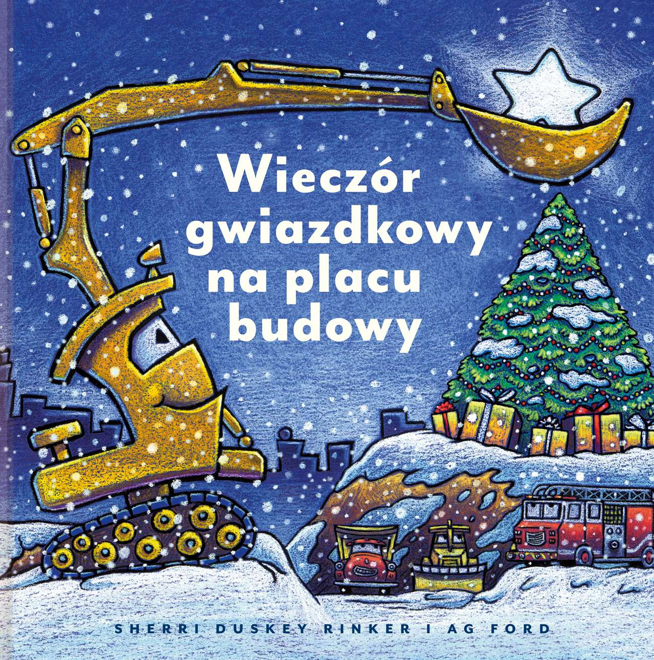 Wieczór Gwiazdkowy Na Placu Budowy Sherri Duskey Rinker 0+ Nasza Księgarnia_1