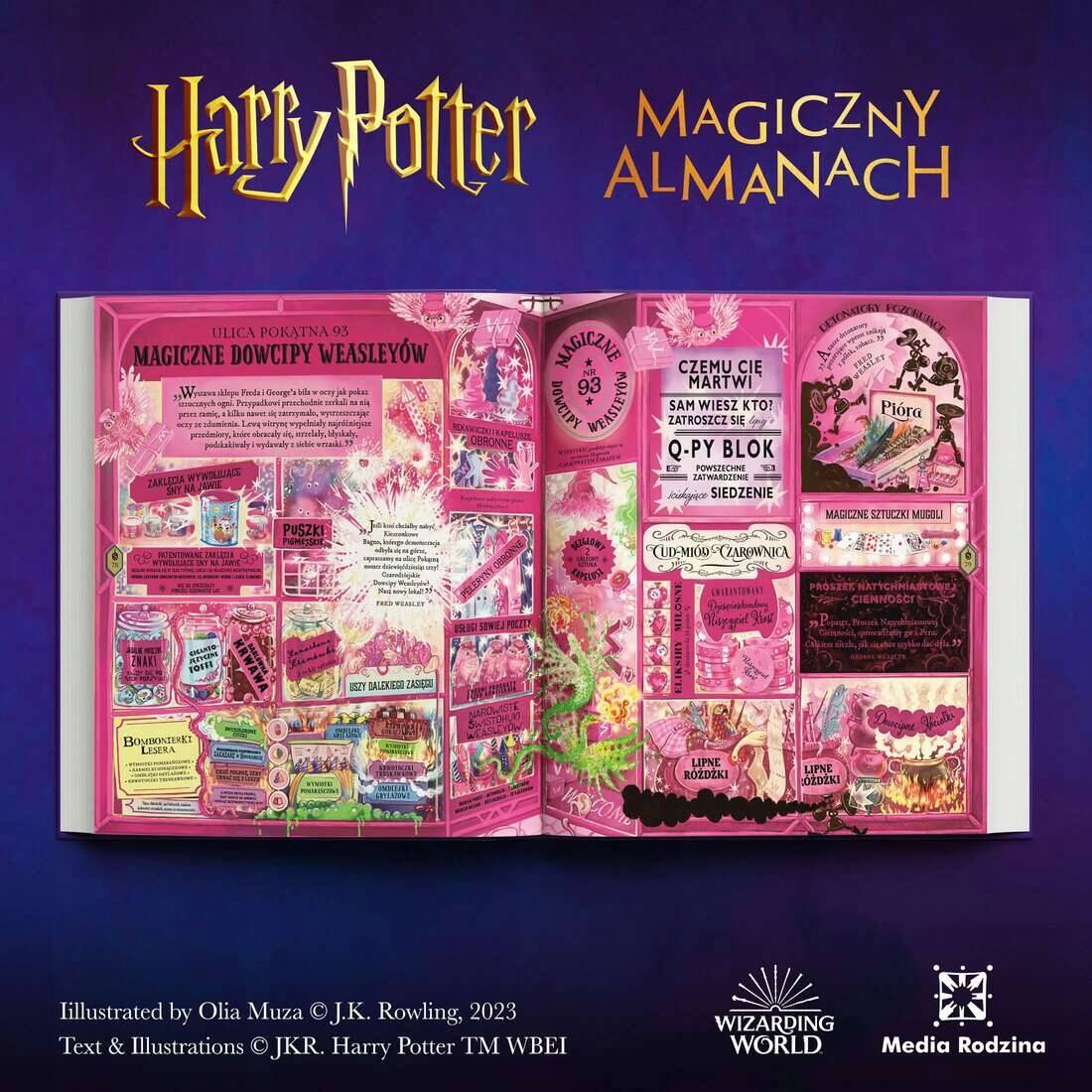 Harry Potter Magiczny Almanach Album Jack Thorne John Tiffany Media Rodzina_4