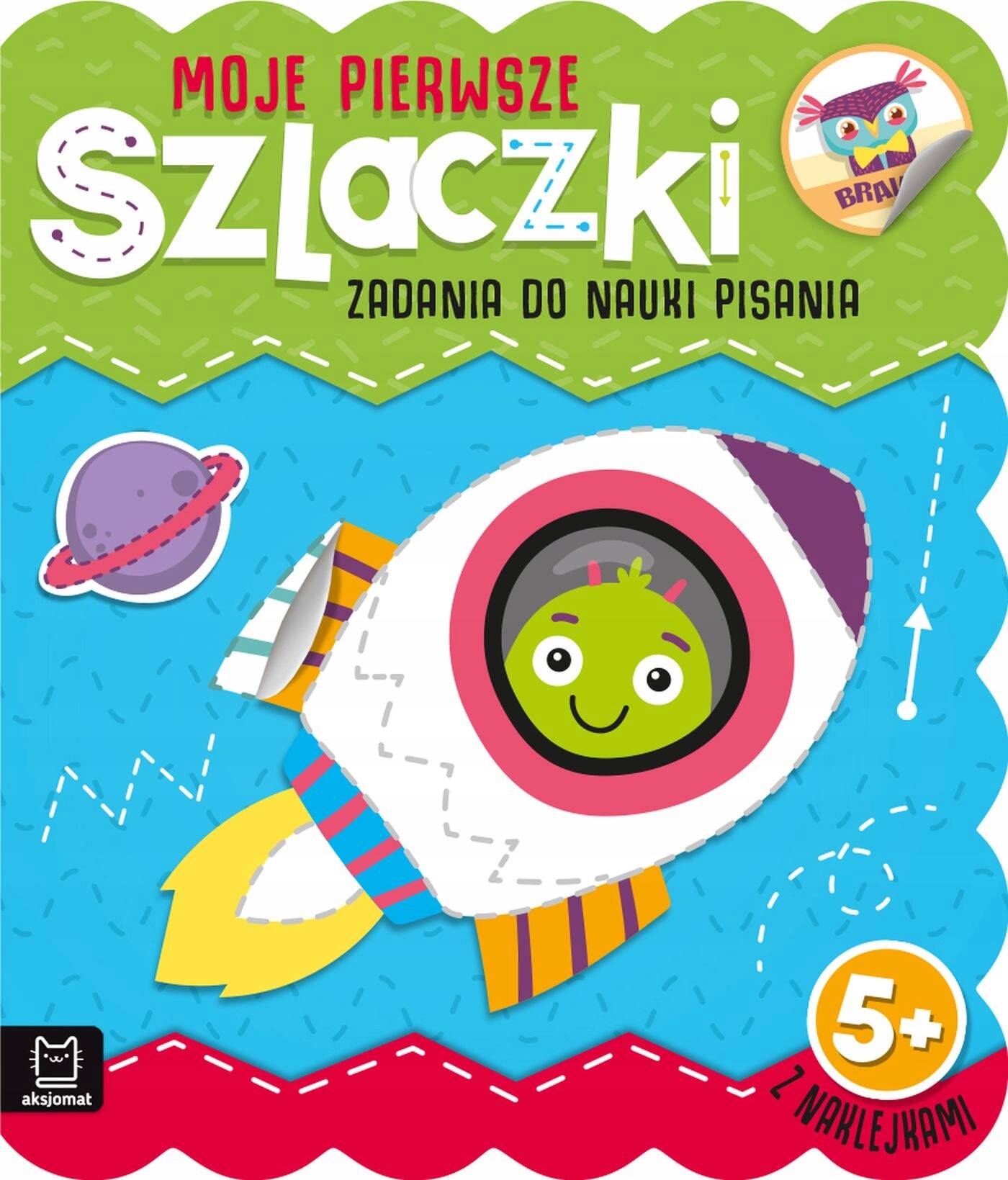 Moje Pierwsze Szlaczki Zadania Do Nauki Pisania 5+ Aksjomat 3509_1