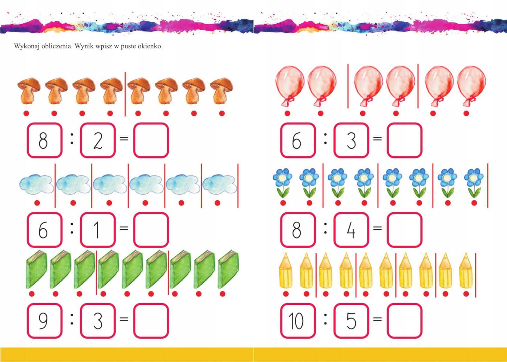 Matematyka DZIELENIE Zeszyt ćwiczeń SP 1-3 Monika Ostrowska SBM_4