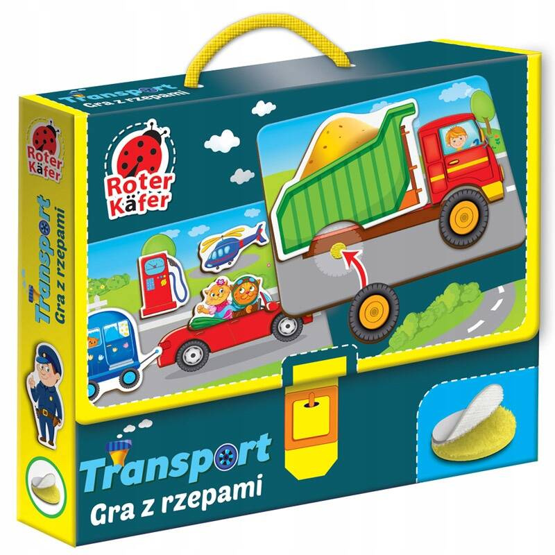 Transport Gra Edukacyjna Z Rzepami Dla Dzieci 3+ Roter Kafer_1