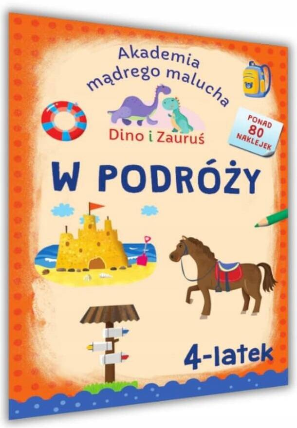 Akademia Mądrego Malucha 4-Latek W Podróży 4+ SBM_1