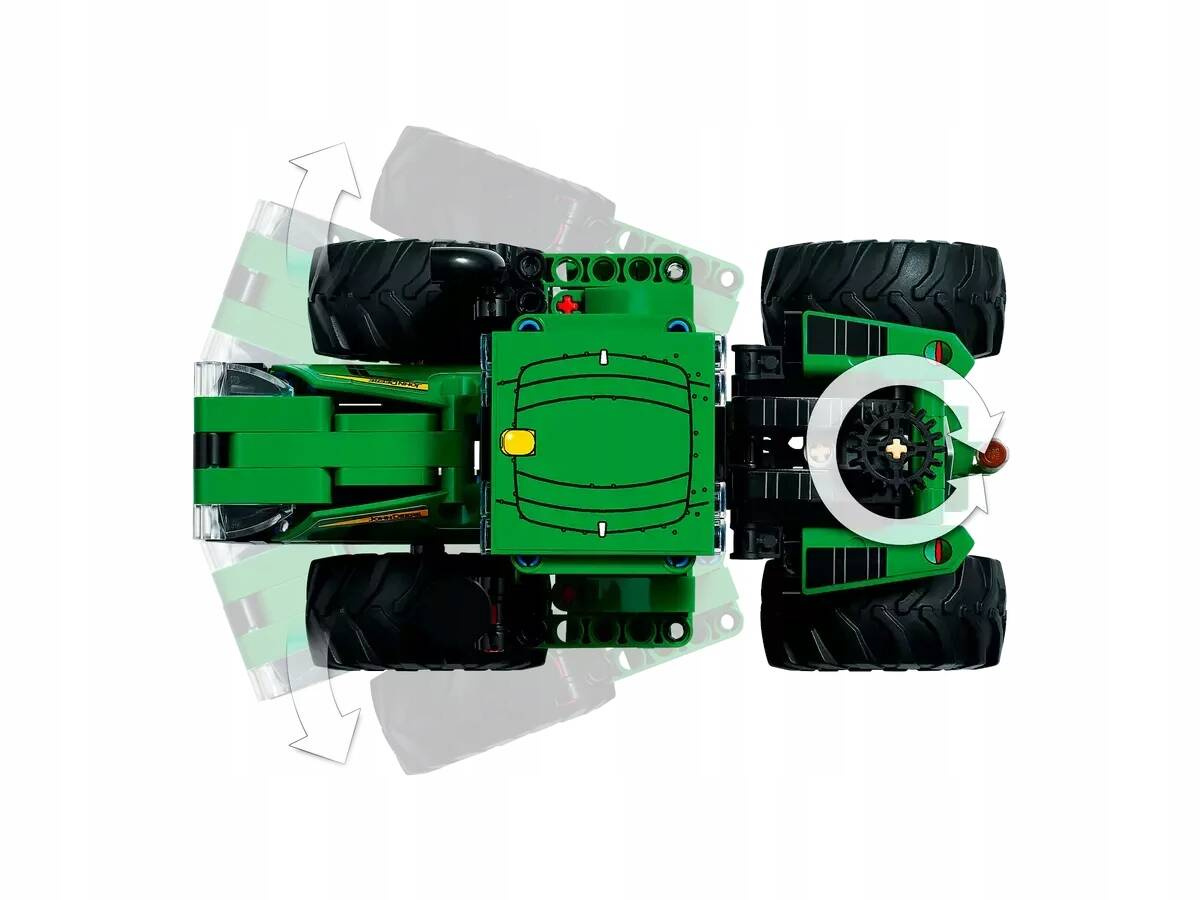 LEGO Technic Traktor John Deere 9620R 4WD 390el. 8+ 42136_5