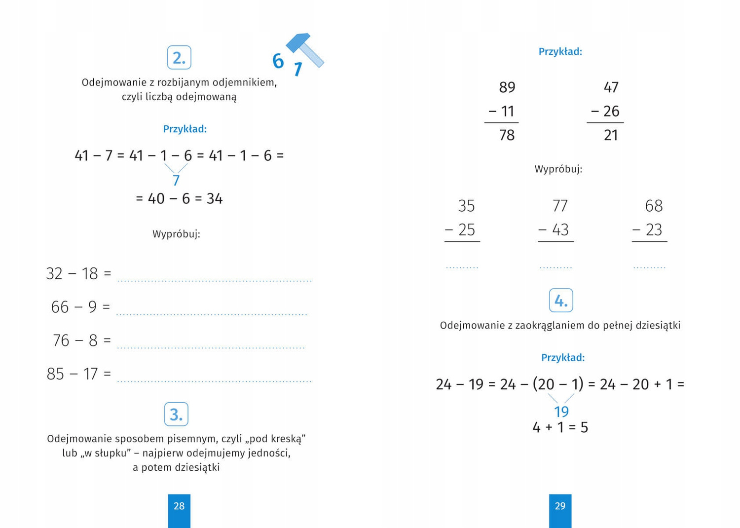 Matematyka Dodawanie i Odejmowanie Zeszyt Ćwiczeń Dla Klas I-III Malska SBM_5