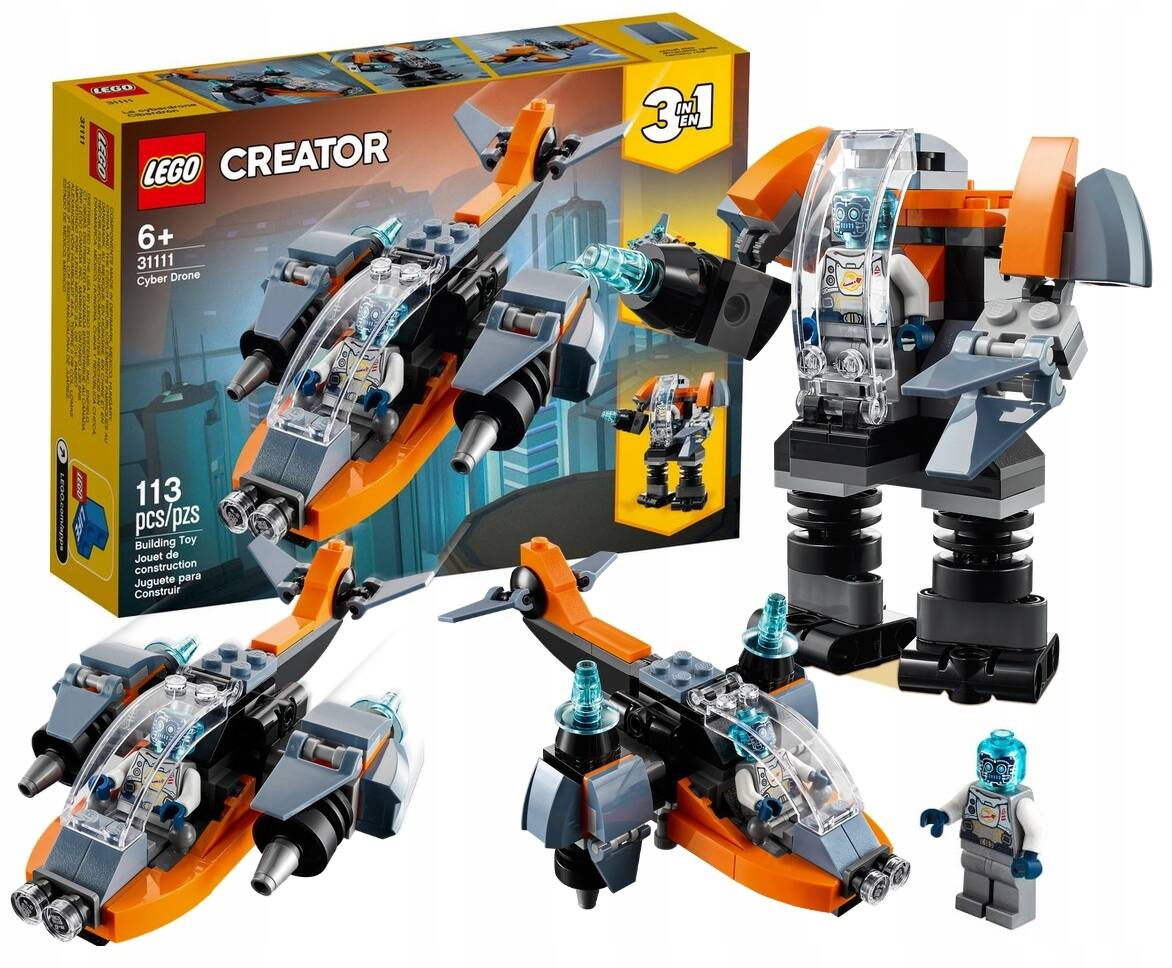 LEGO Creator 3w1 Cyberdron 31111_1