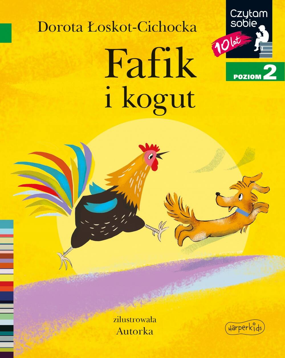 Fafik i Kogut Czytam Sobie Poziom 2 Dorota Łoskot-Cichocka 5+ HarperKids_1